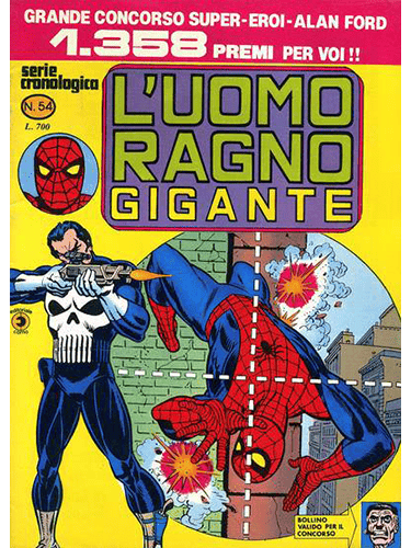 Amazing Spiderman #129 Italy 1980