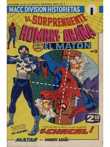 Amazing Spiderman #129 Mexico 1974