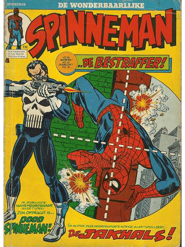 Amazing Spiderman #129 Netherland Belgium 1975